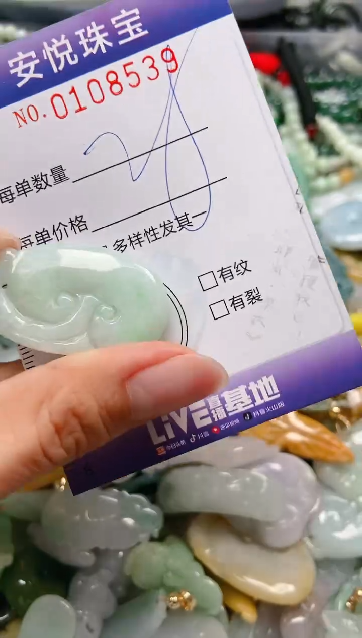 【闪购商品】翡翠颈饰未镶嵌闪购0108539