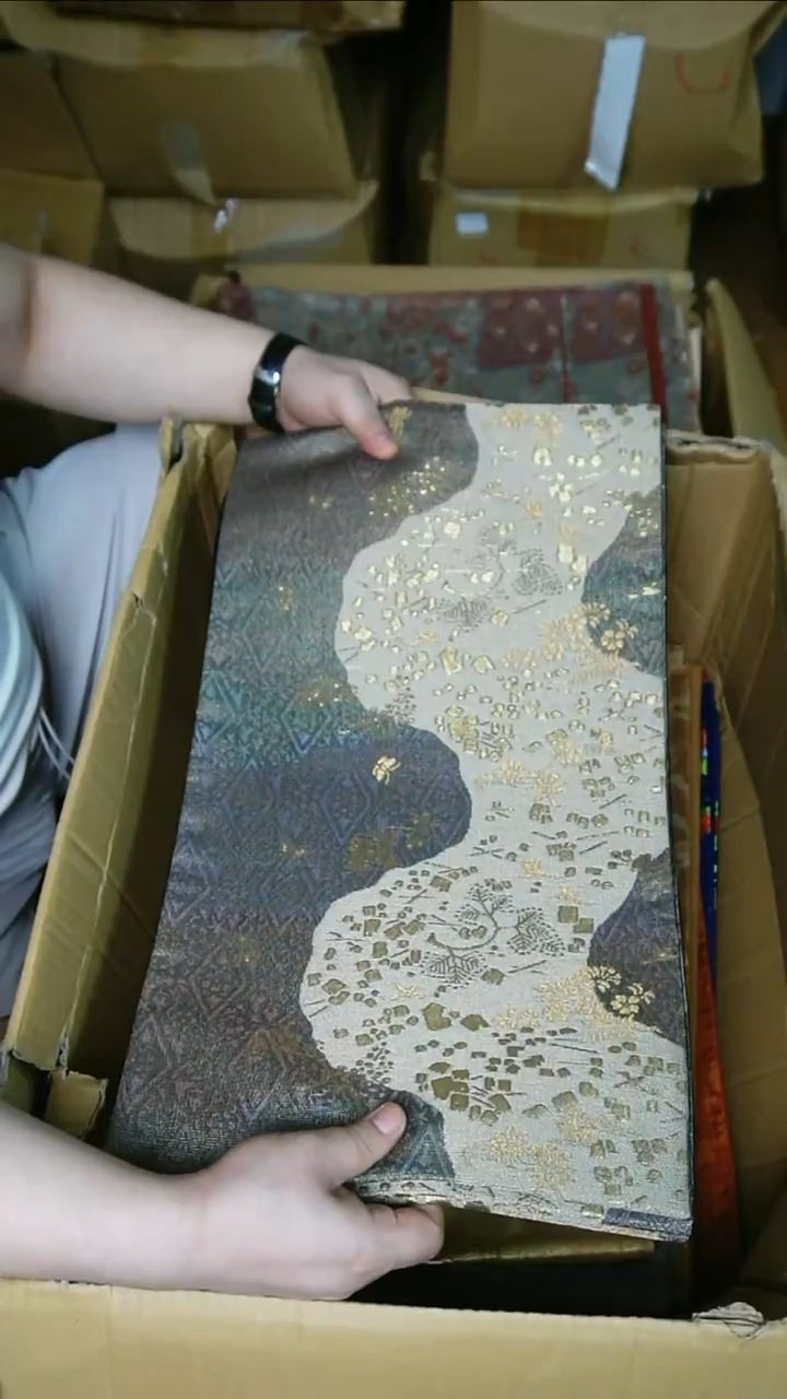 织绣小*包织锦20六通更纱