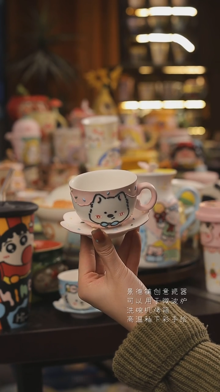 景德镇釉下彩绘设计师款式陶瓷