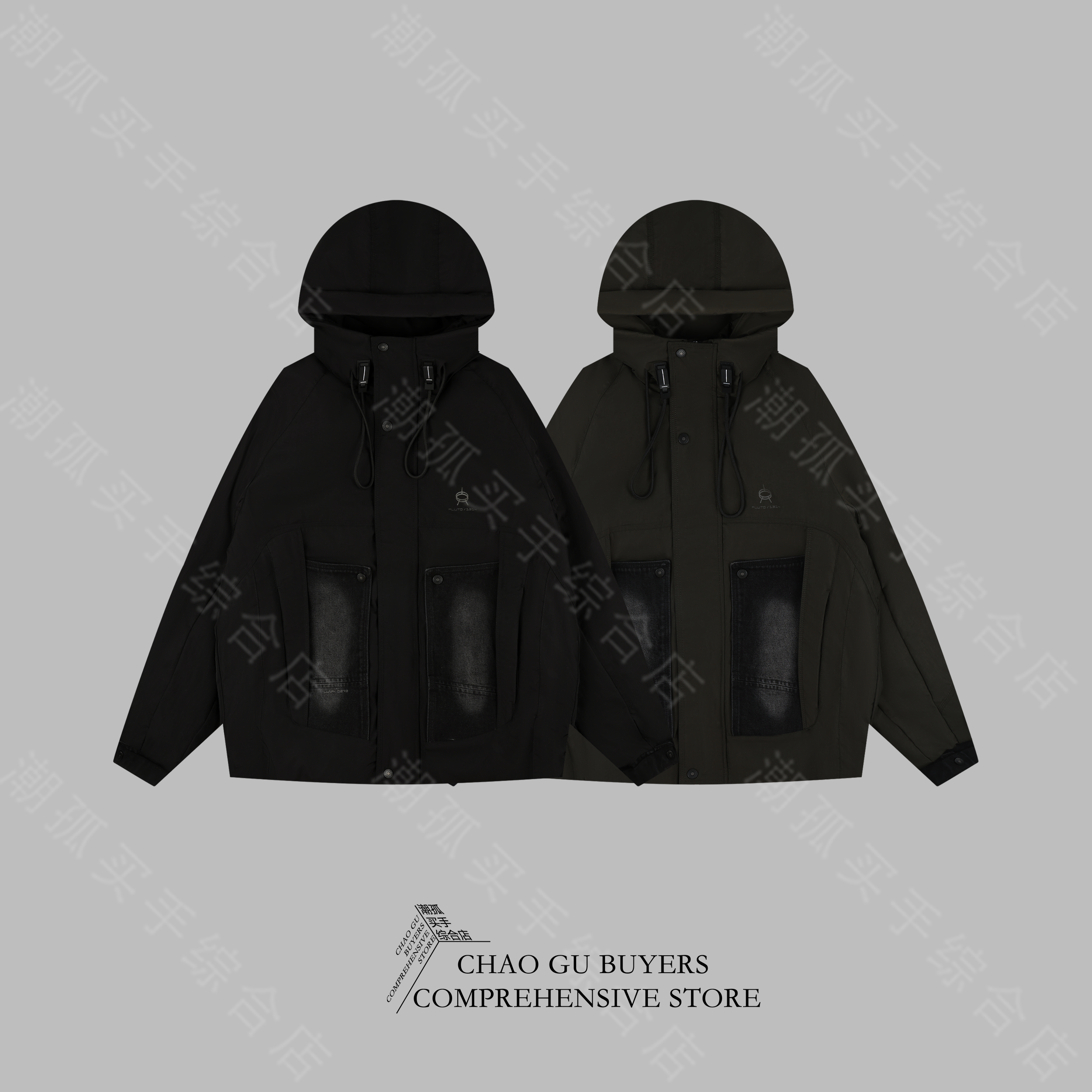 【黑牛】拼接 羽绒外套 257081 时尚 百搭 好物 爆款 男女同款