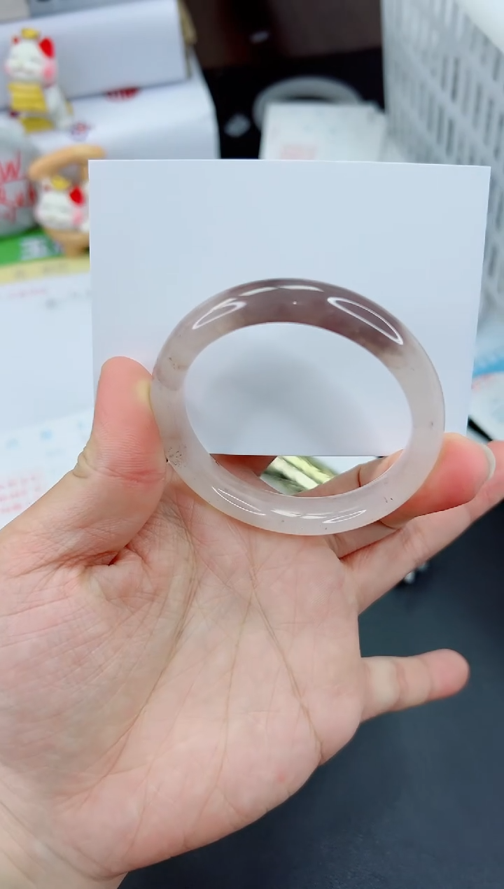 【闪购商品】石英质玉手镯未镶嵌1057-52.3