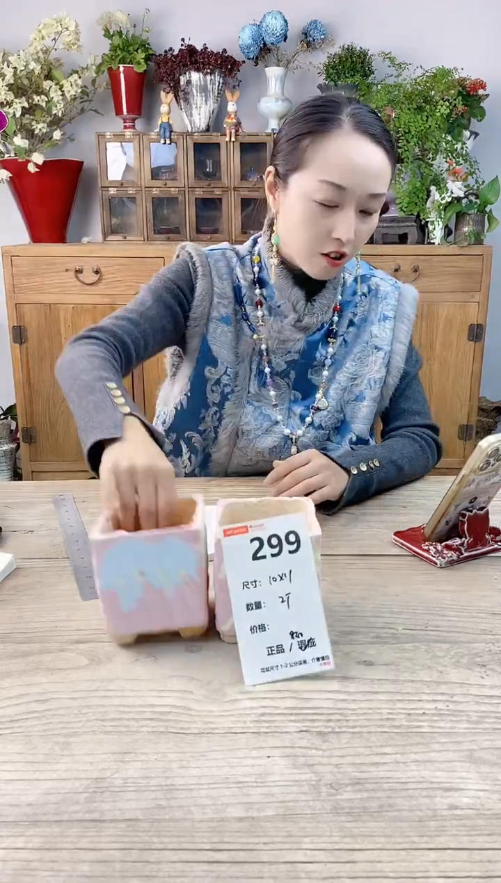 小玩子花盆直播号299