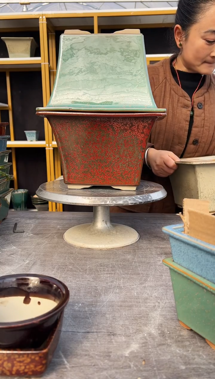 泓*56号两盆微瑕组合送两个小盆