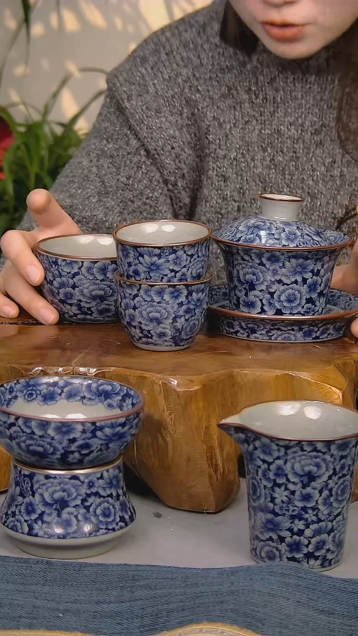 【闪购商品】简装家用款6件套 陶瓷家用茶具系列