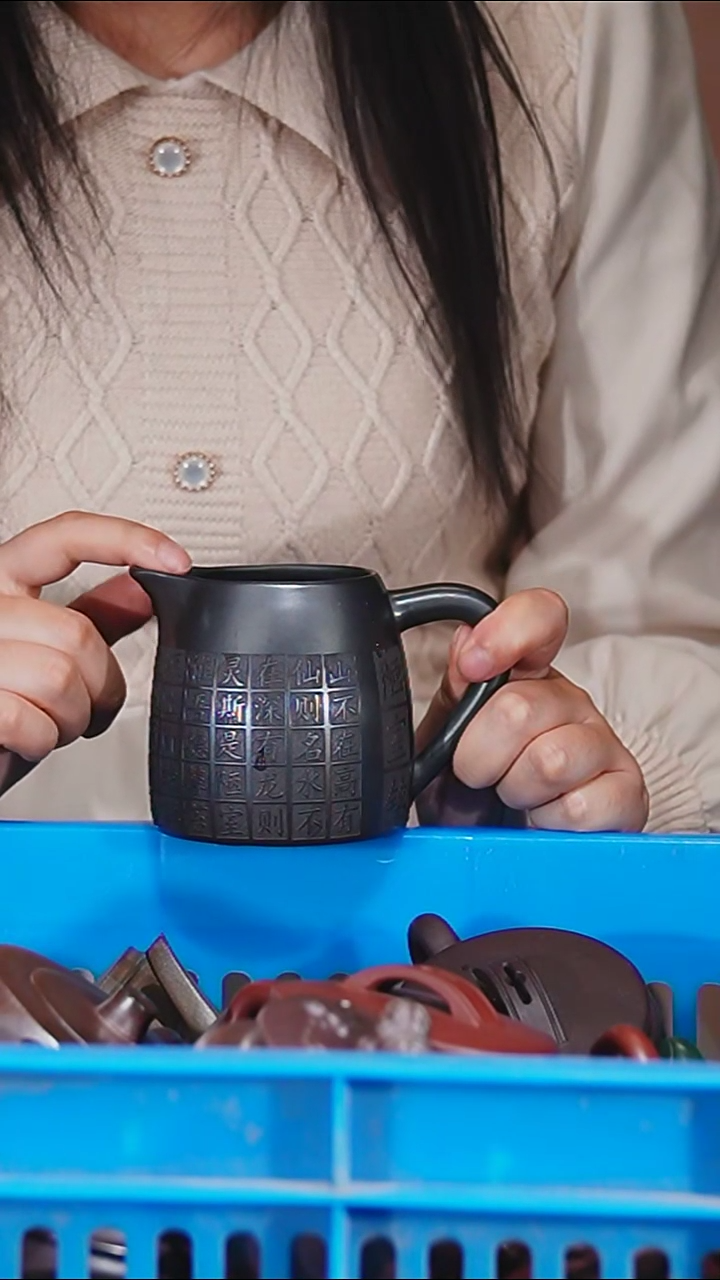 宜兴原矿紫砂壶茶壶350C