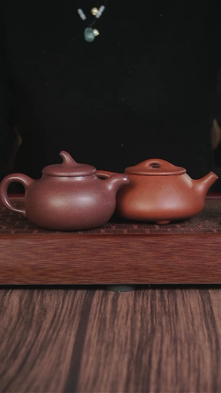 【闪购商品】紫砂茶壶天青  茄瓜+老朱泥  景舟石瓢