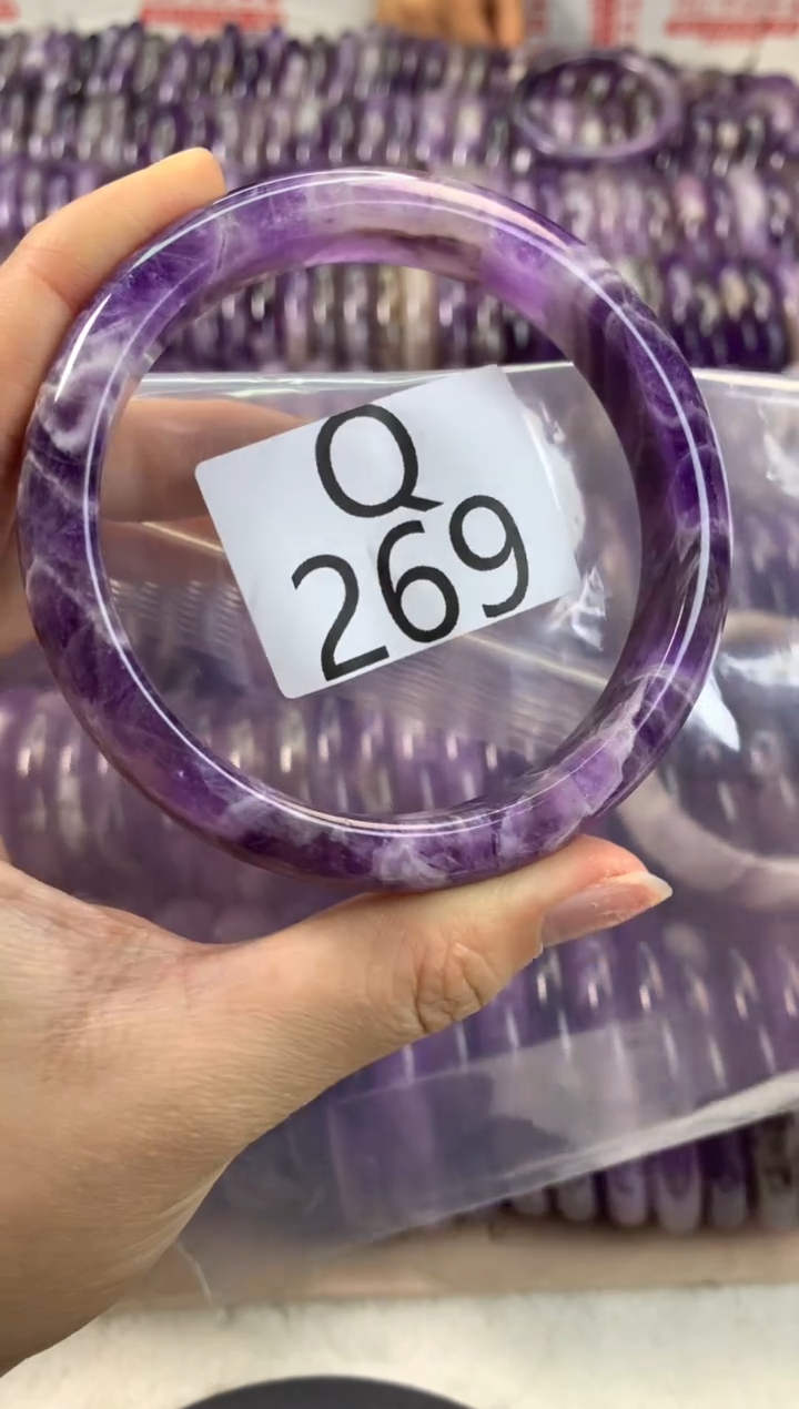 【闪购商品】水晶水晶手镯Q未镶嵌269-64