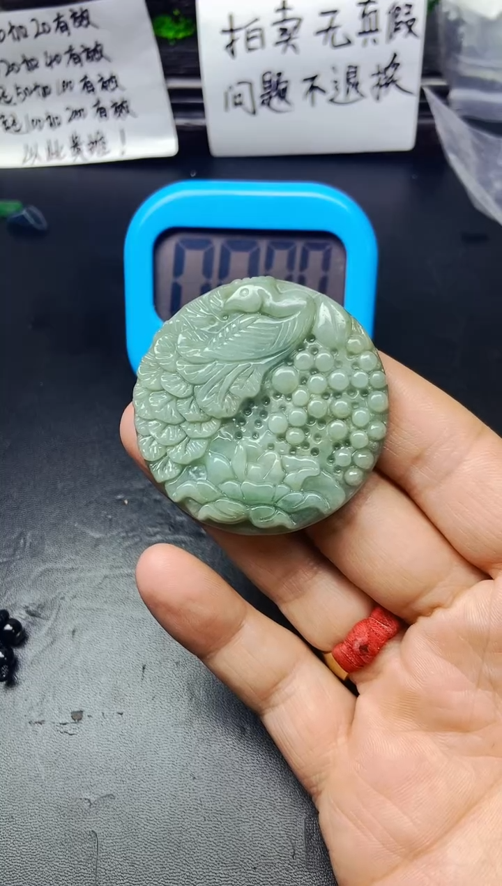 颈饰未镶嵌翡翠琪凤凰