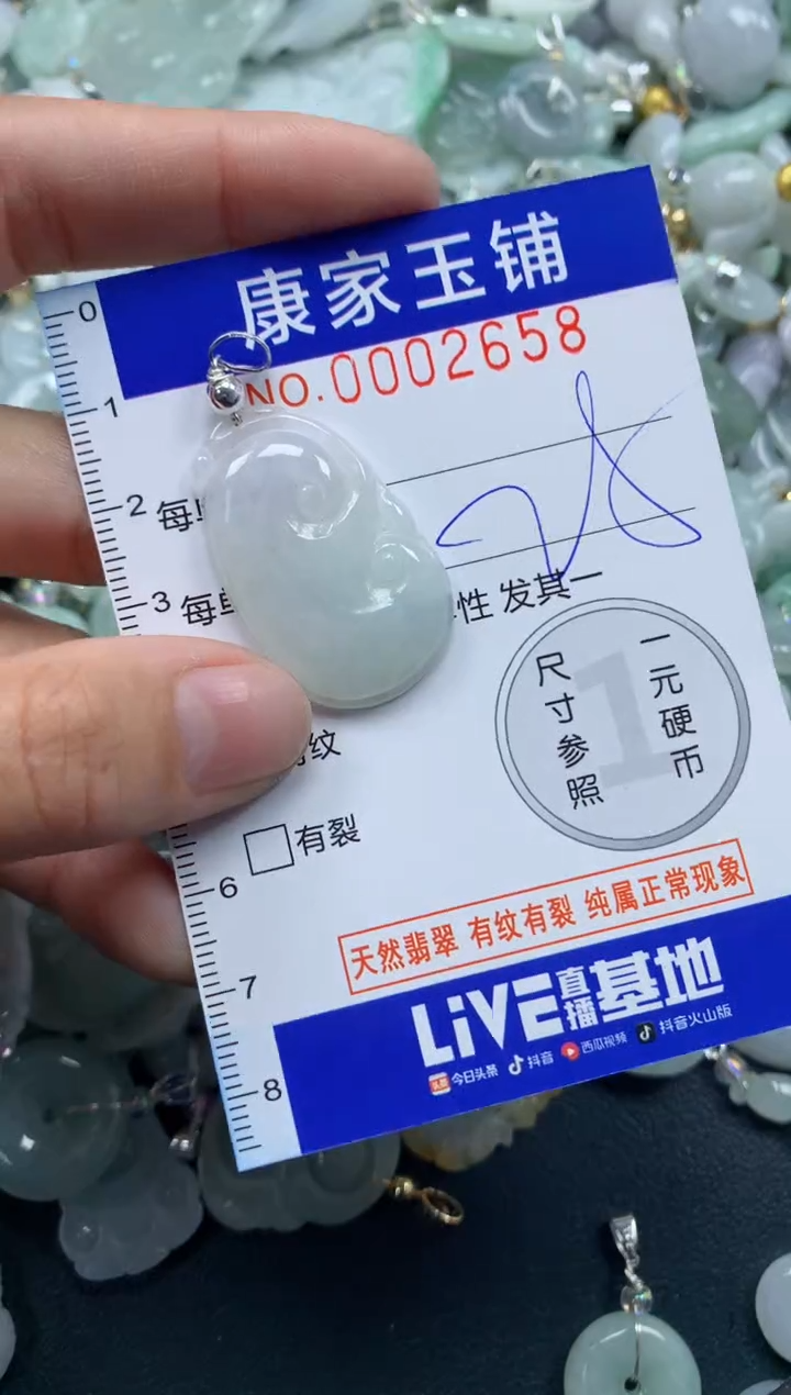 颈饰未镶嵌翡翠2658