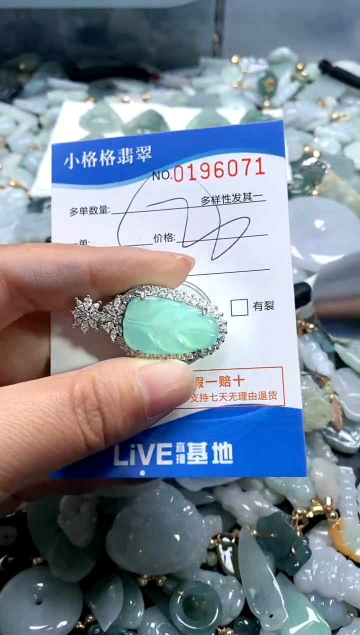 【闪购商品】翡翠颈饰未镶嵌闪购商品0196071