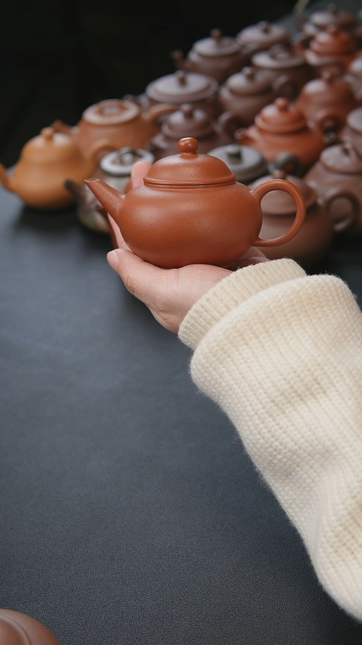 【闪购商品】紫砂茶壶紫砂壶朱泥水平130毫升