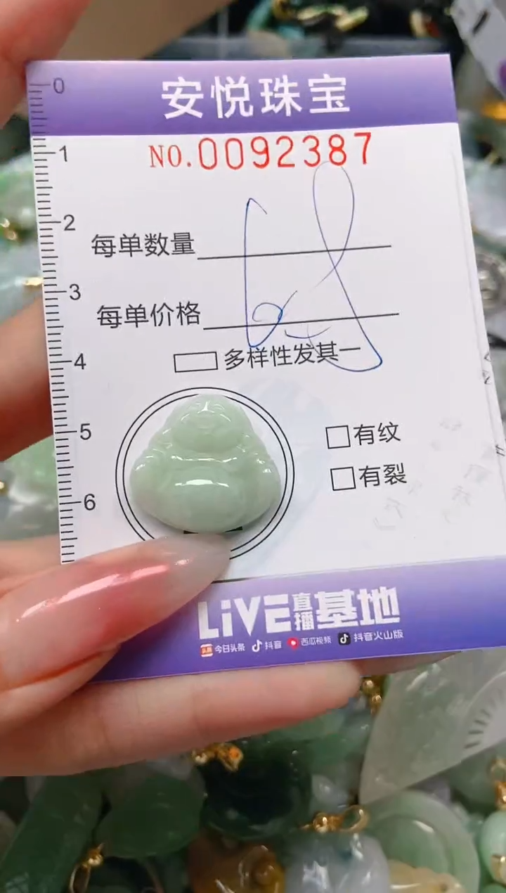 【闪购商品】翡翠颈饰未镶嵌闪购0092387