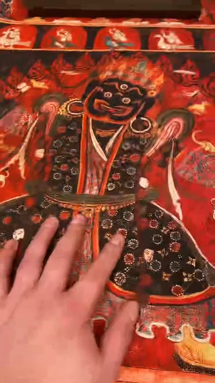 装裱画精美唐卡tk16304