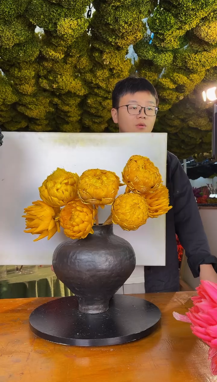 119  山前小麦 · 多色永生洋蓟7枝