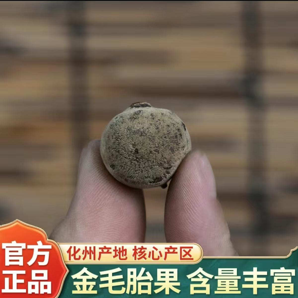 金毛胎果【小强收茶】 大岭山12年橘红果 250g  罐装