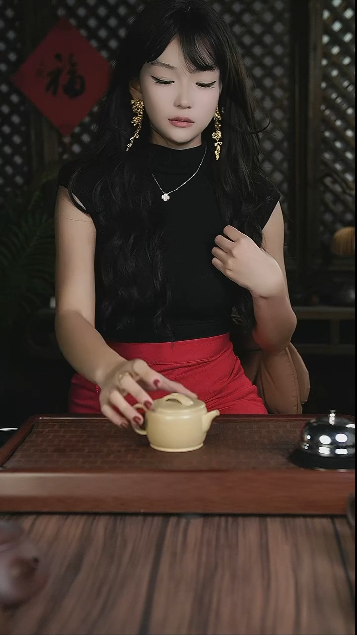 【闪购商品】紫砂茶壶本绿 高汉瓦