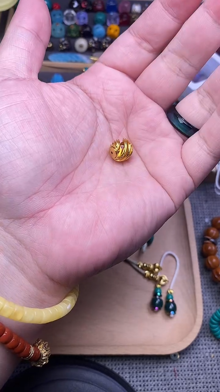 金色凯旋珠 单个发