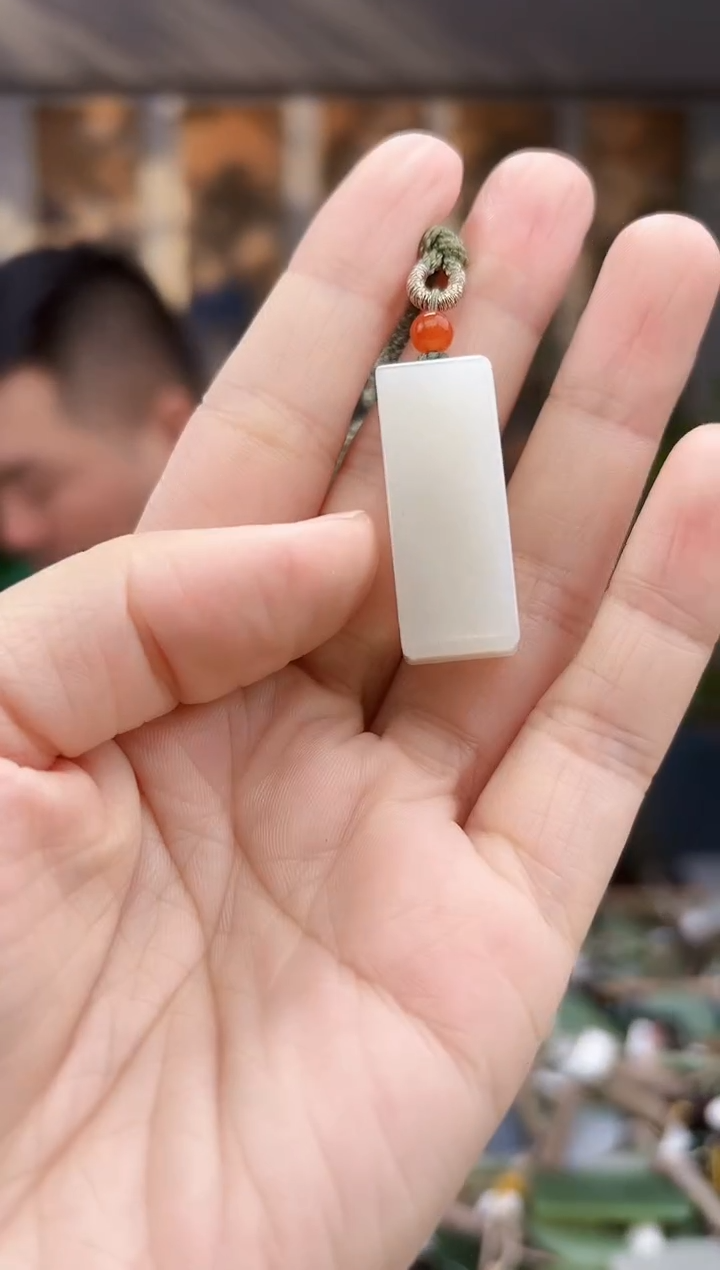 未镶嵌和田玉挂件拍一发一