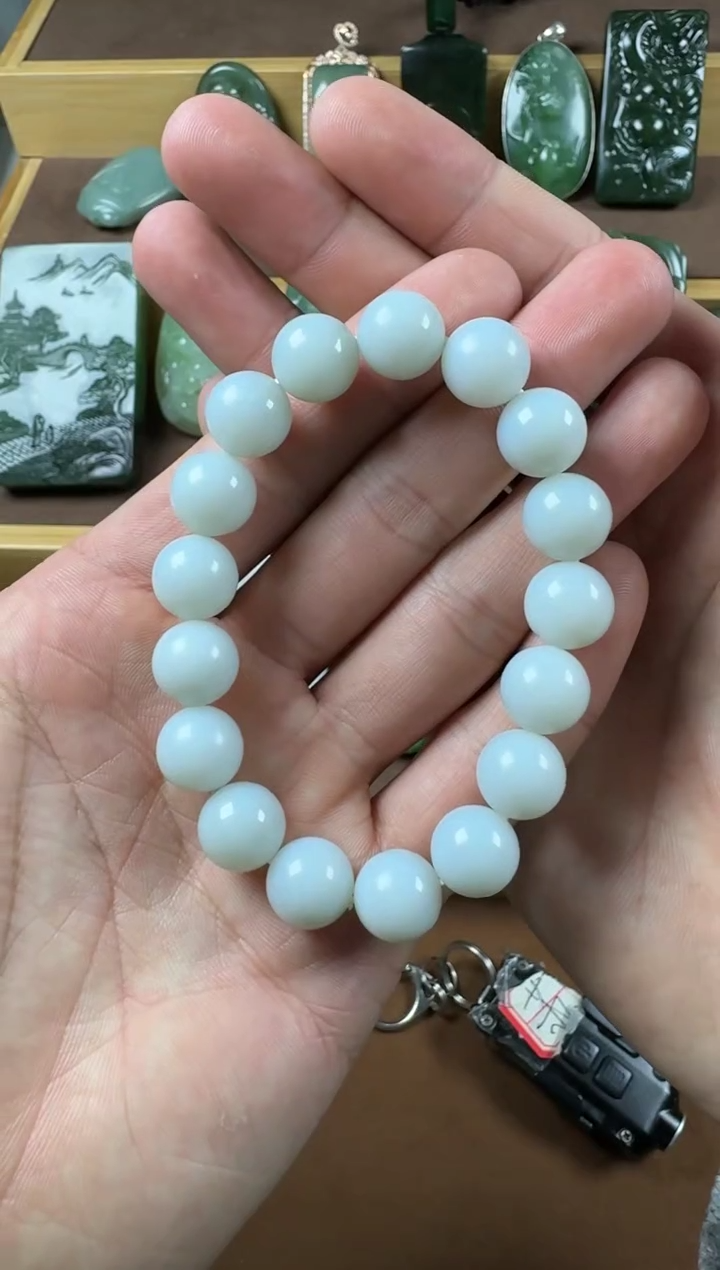 颈饰未镶嵌和田玉5