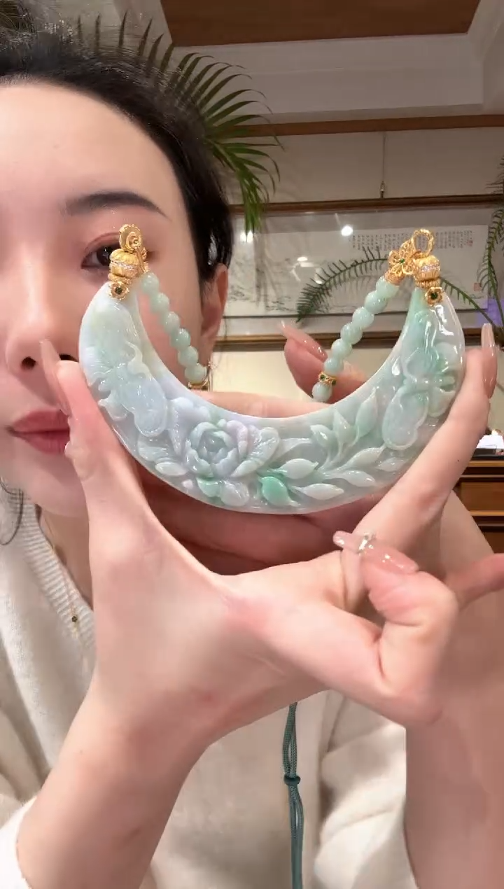 【闪购商品】翡翠颈饰未镶嵌国风