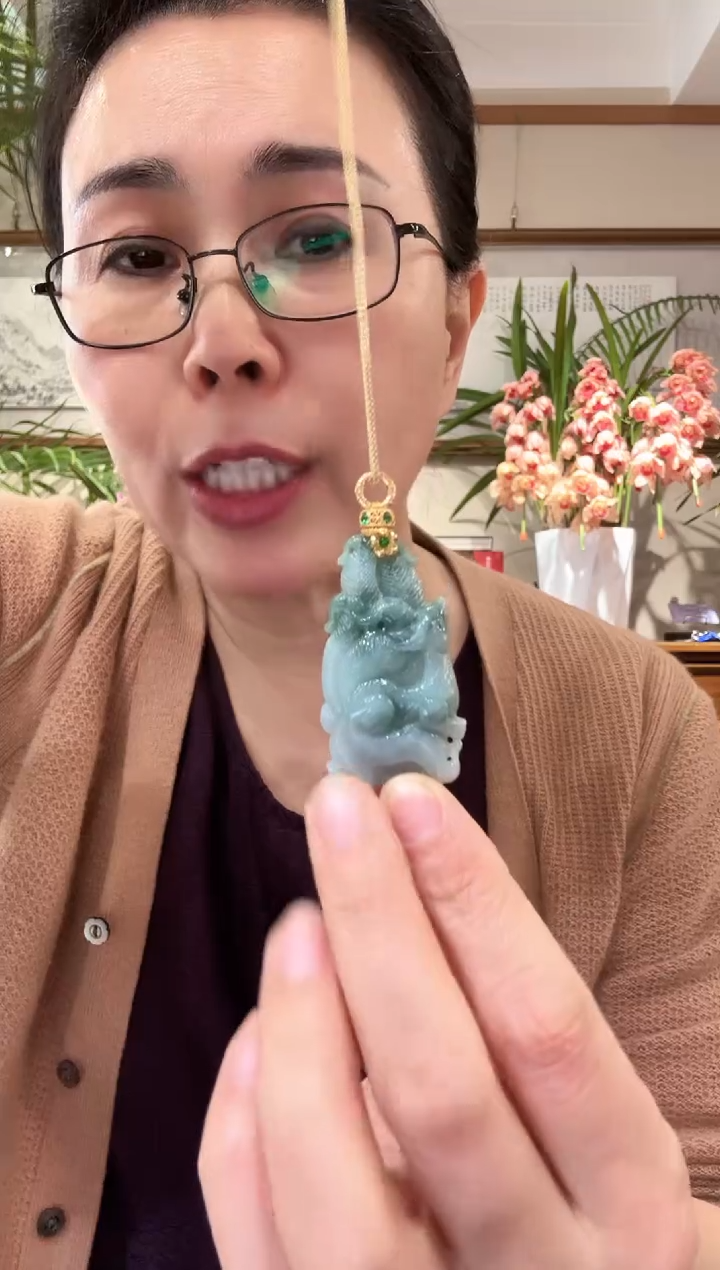 【闪购商品】翡翠颈饰未镶嵌国风