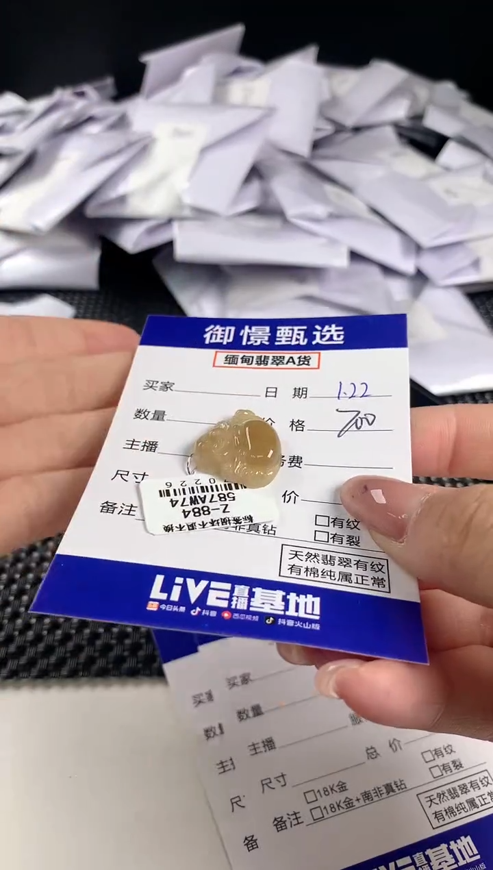 【闪购商品】翡翠颈饰未镶嵌71        