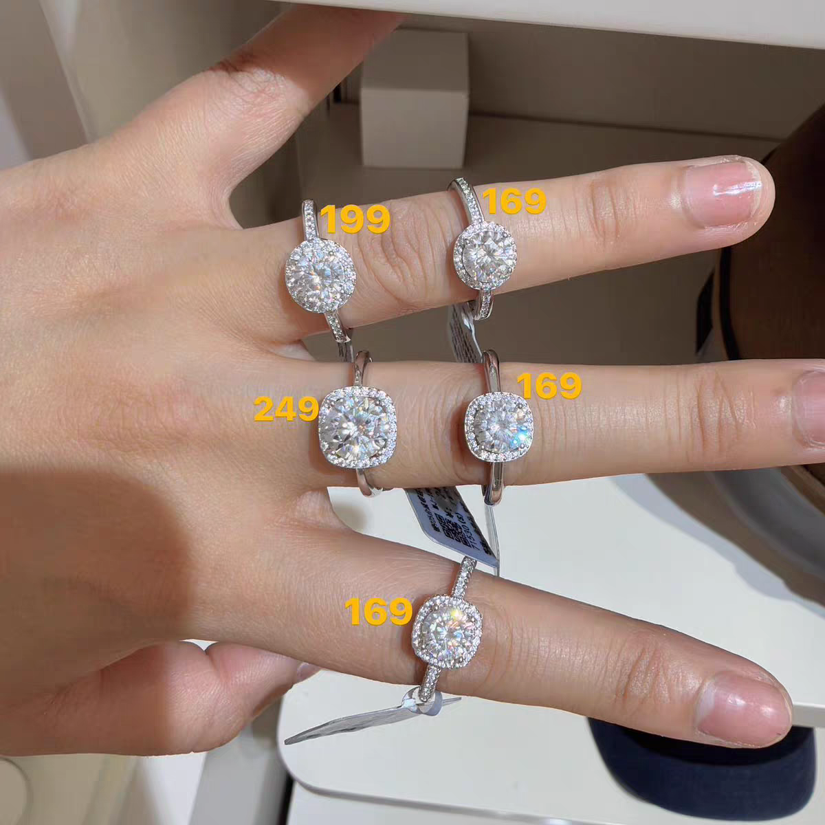 许昌本地超市代买925银钻戒