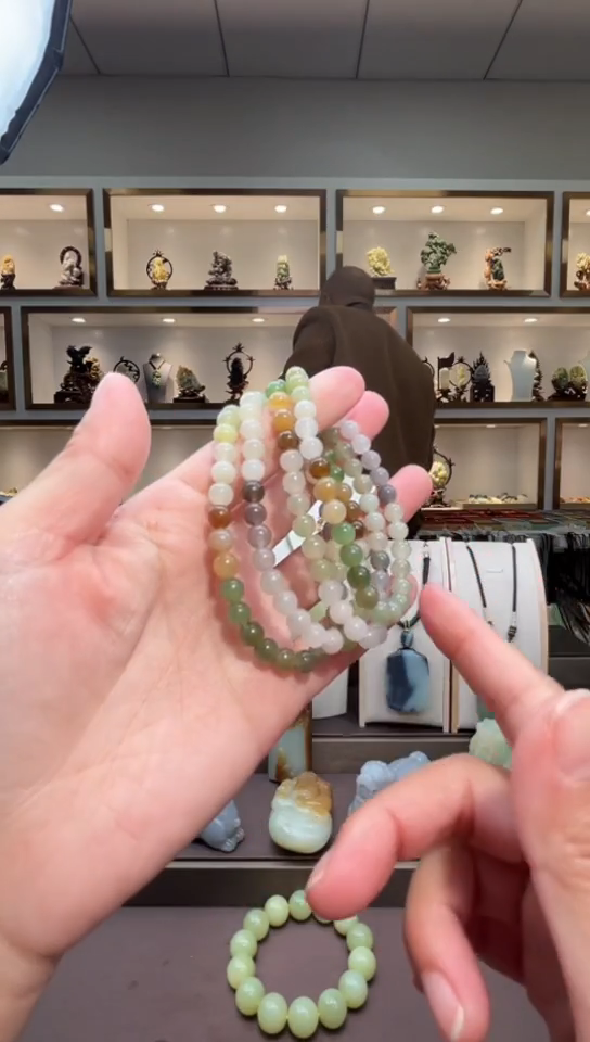 颈饰未镶嵌和田玉多样性发货1