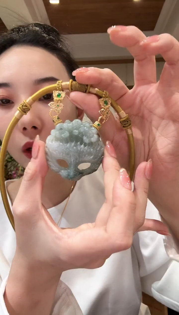 【闪购商品】翡翠颈饰未镶嵌国风