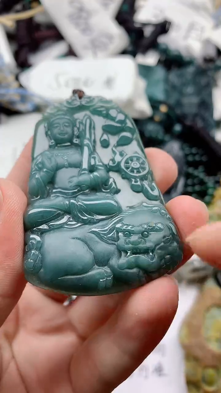 翡翠未镶嵌颈饰888