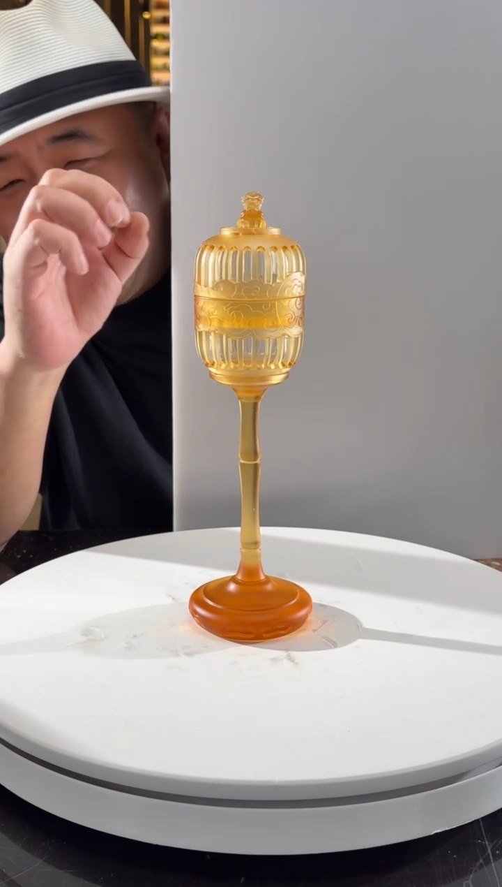 摆件CS0202030高宫灯香炉艺术摆件