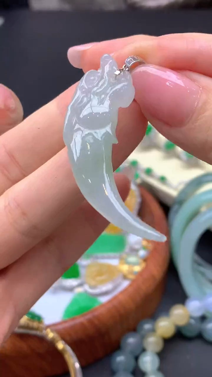 【闪购商品】翡翠颈饰未镶嵌12-天然翡翠