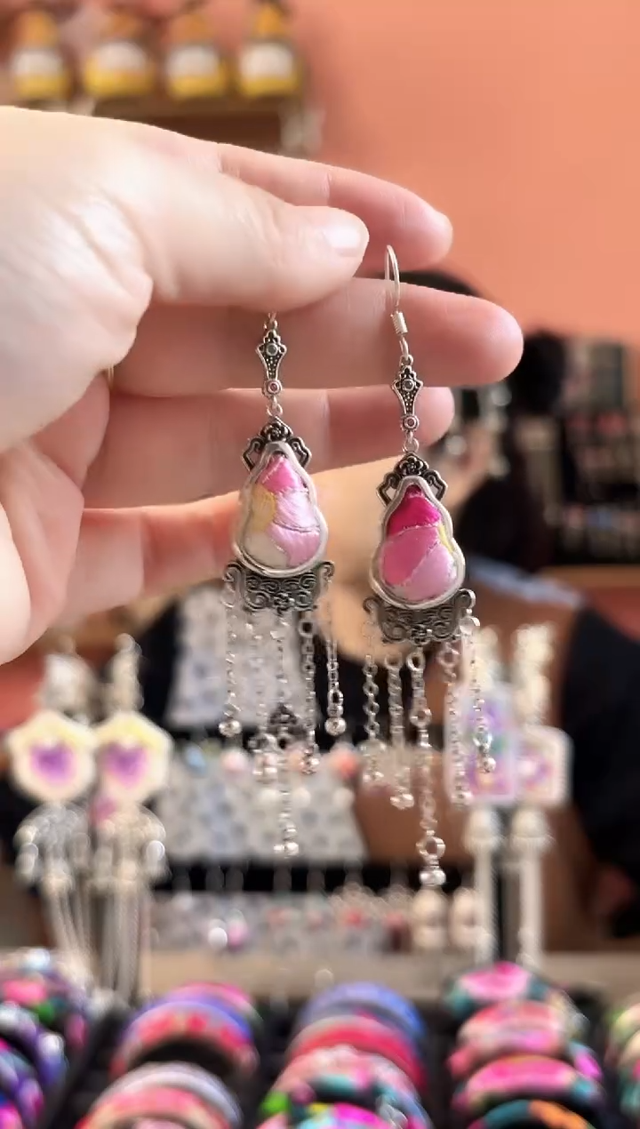 织绣艺枝独绣老绣饰品90