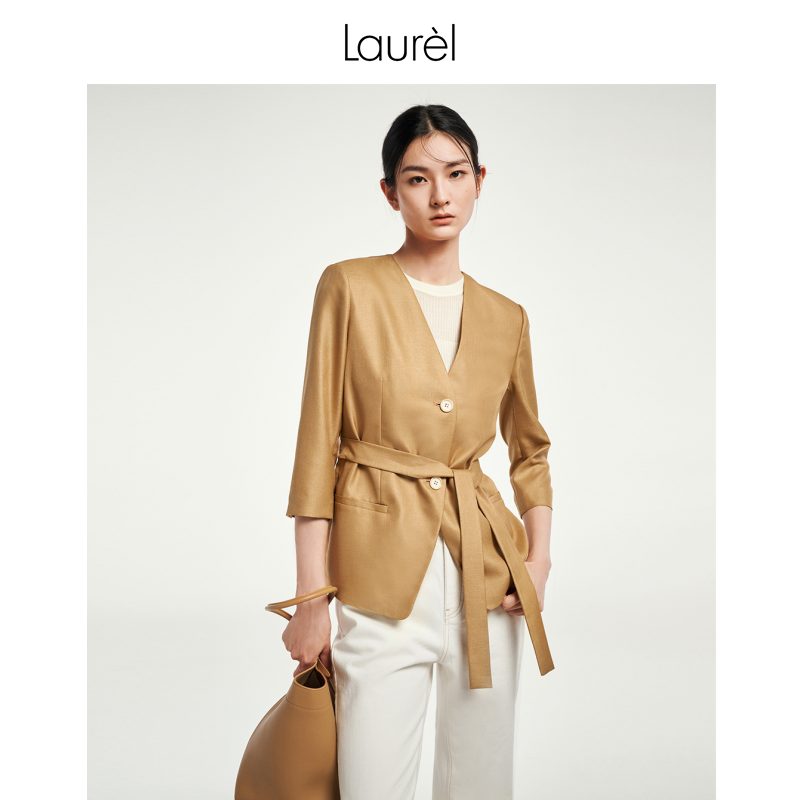 【粉丝专享】Laurel劳芮收腰西装女LWL352T02300