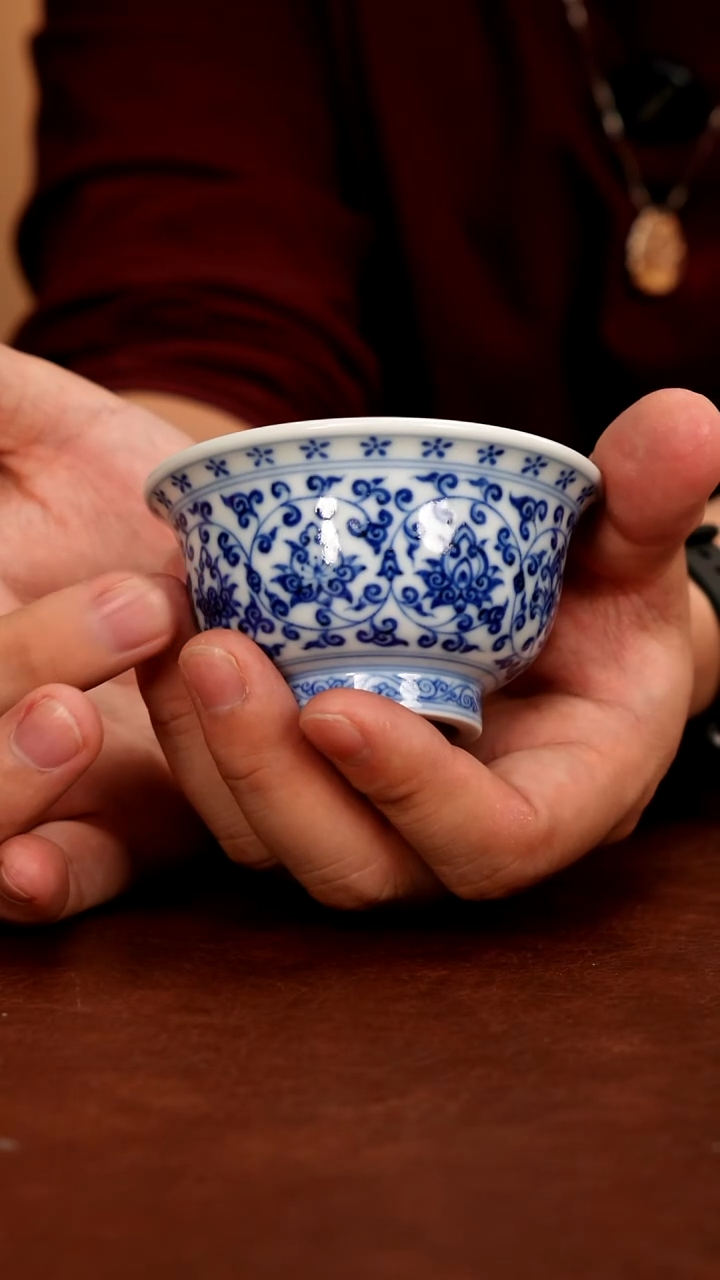 陶瓷景德镇瓷器，青花瓷手绘茶具~