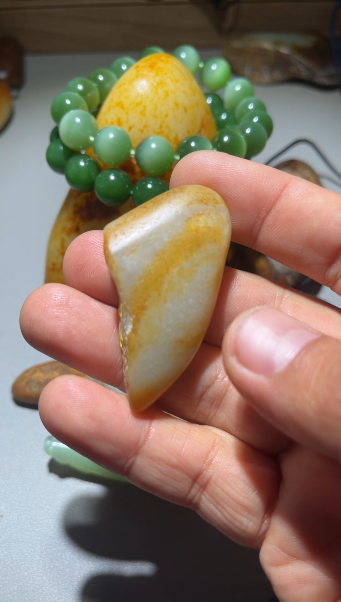 未镶嵌和田玉（子料）挂件和田玉原石