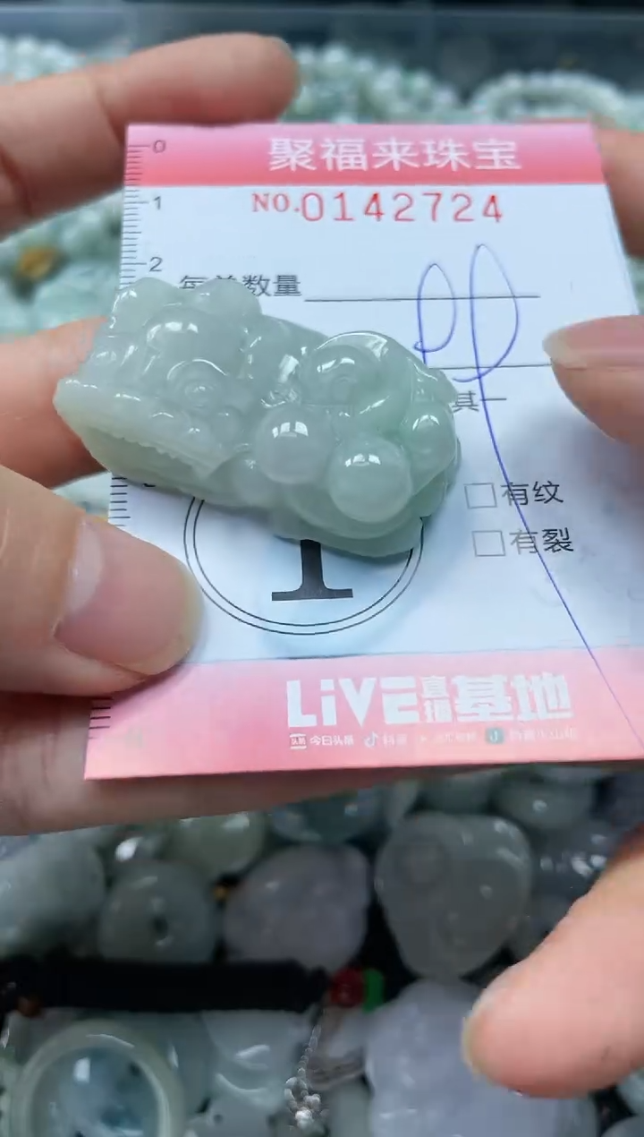 【闪购商品】翡翠未镶嵌颈饰闪购0142724