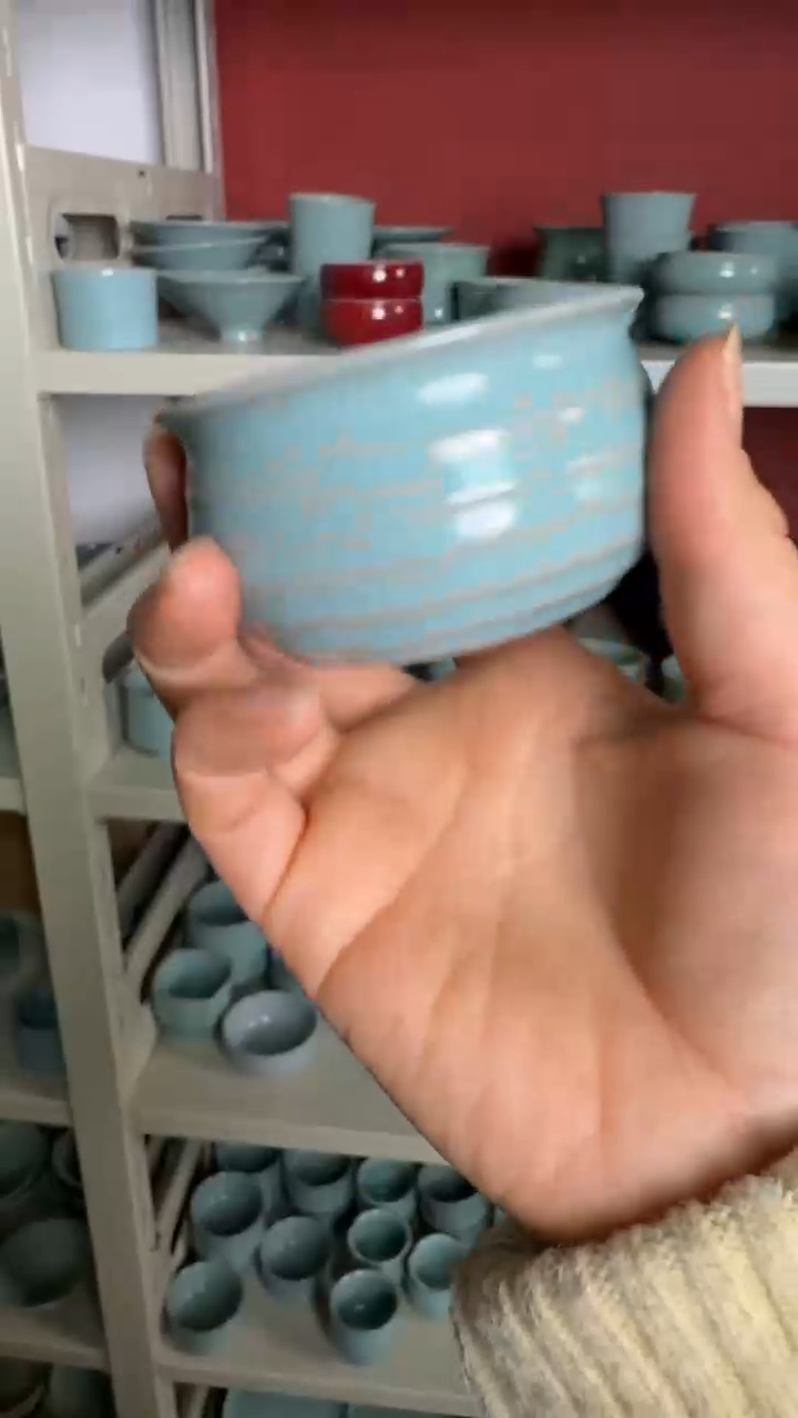 【闪购商品】杯211汝瓷纯手工玄纹杯