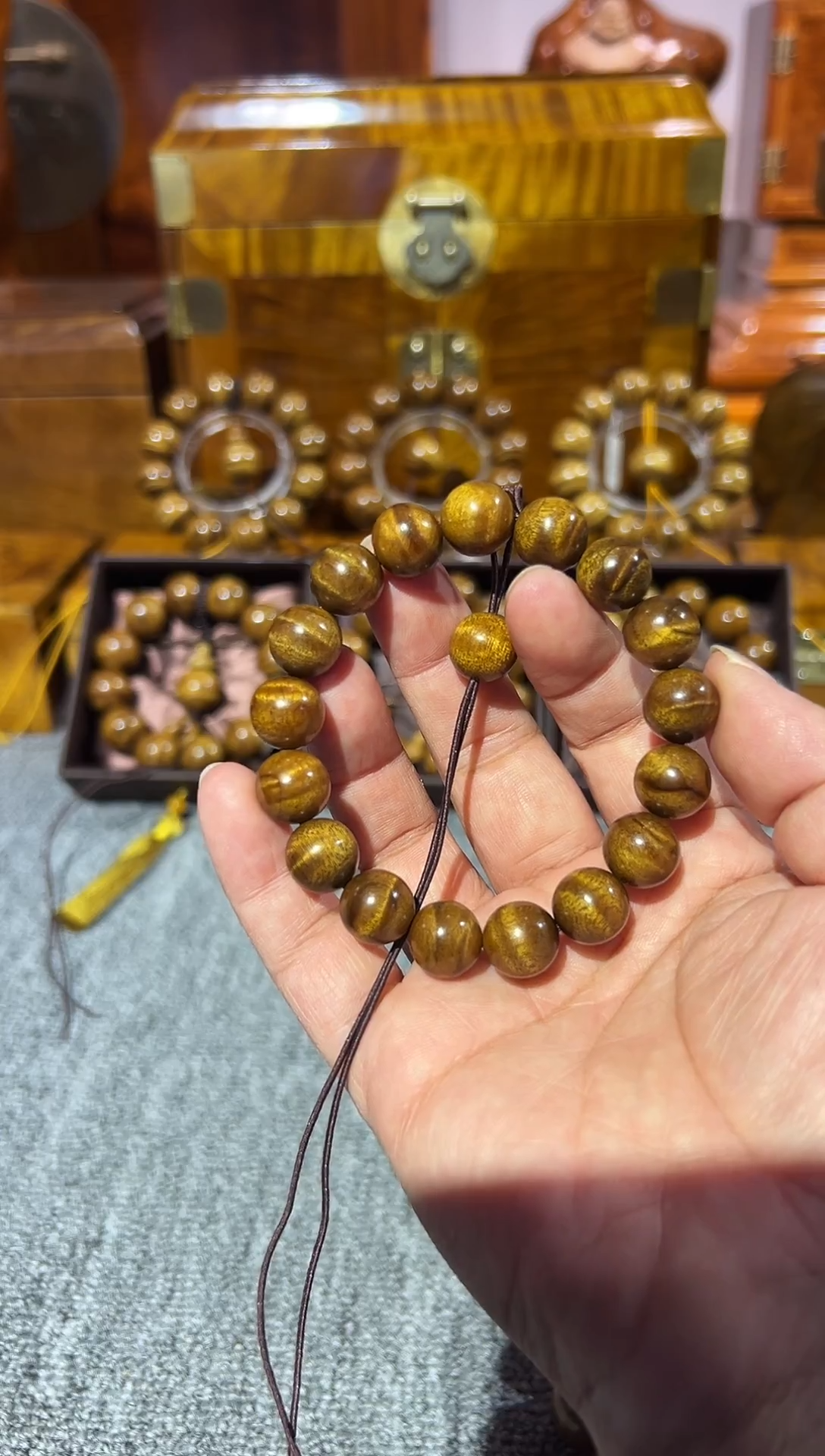 【闪购商品】楠木（金丝楠）手串/手链小叶桢楠1.2手串