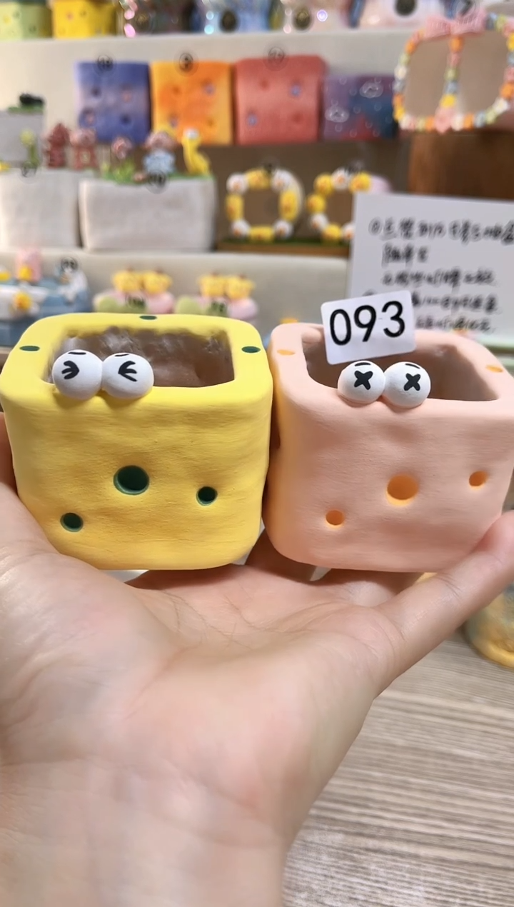 【闪购商品】多肉花盆  093  内口5左右