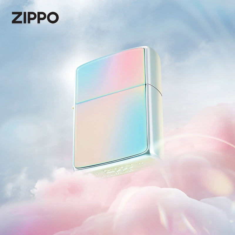ZIPPO之宝正品七彩祥云煤油防风打火机送男友生日礼品