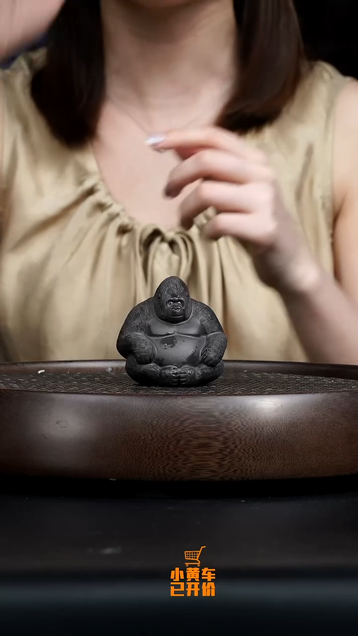 茶壶紫砂0607早直播大猩猩金刚茶宠