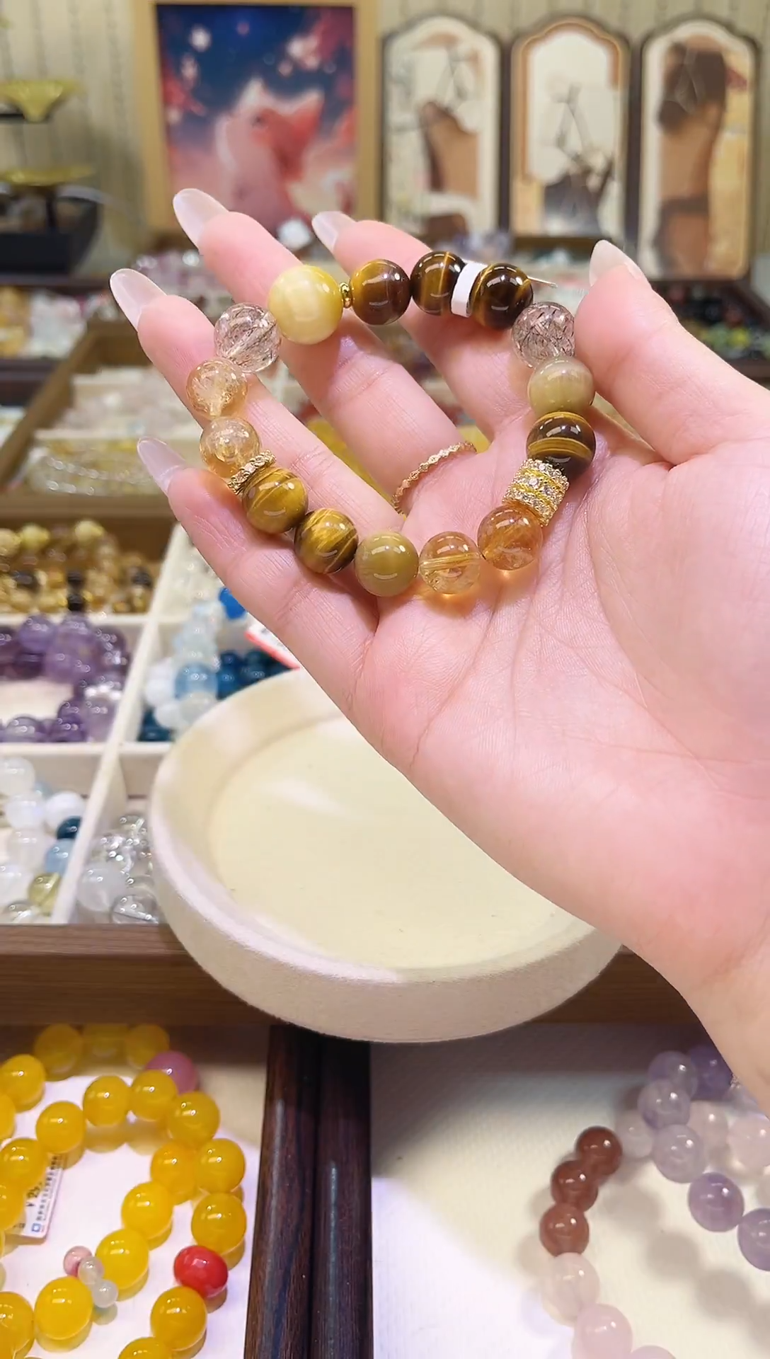 未镶嵌手链水晶2