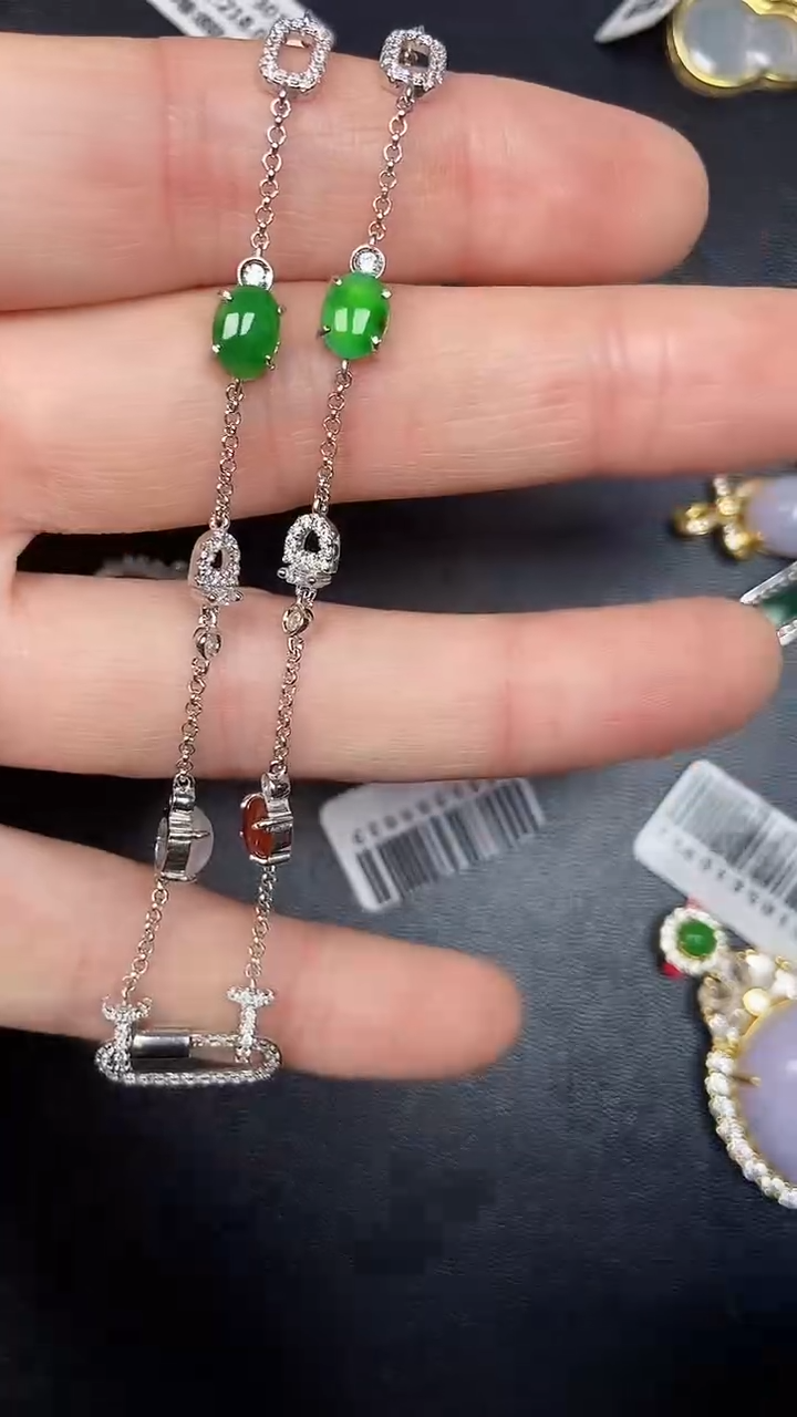 银S925镶嵌戒指翡翠1970