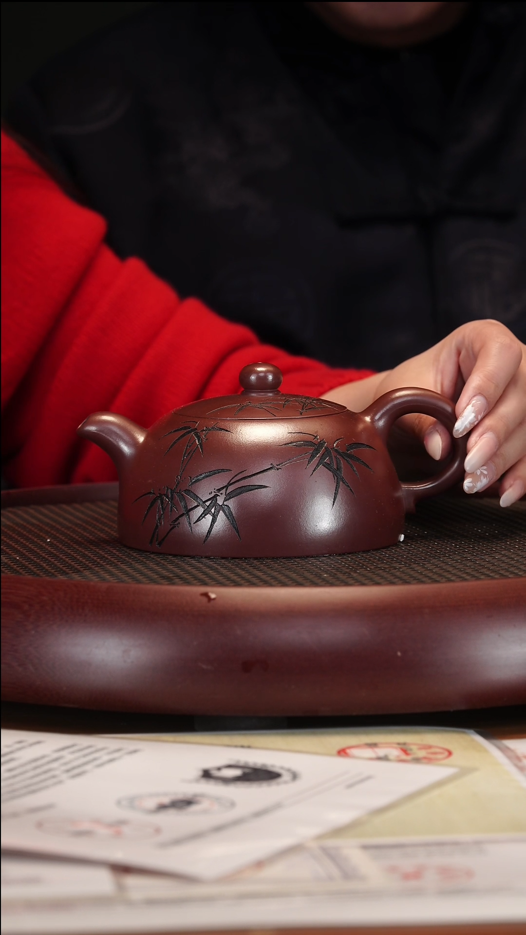 【闪购商品】紫砂茶壶1-18 ZKN半月350cc