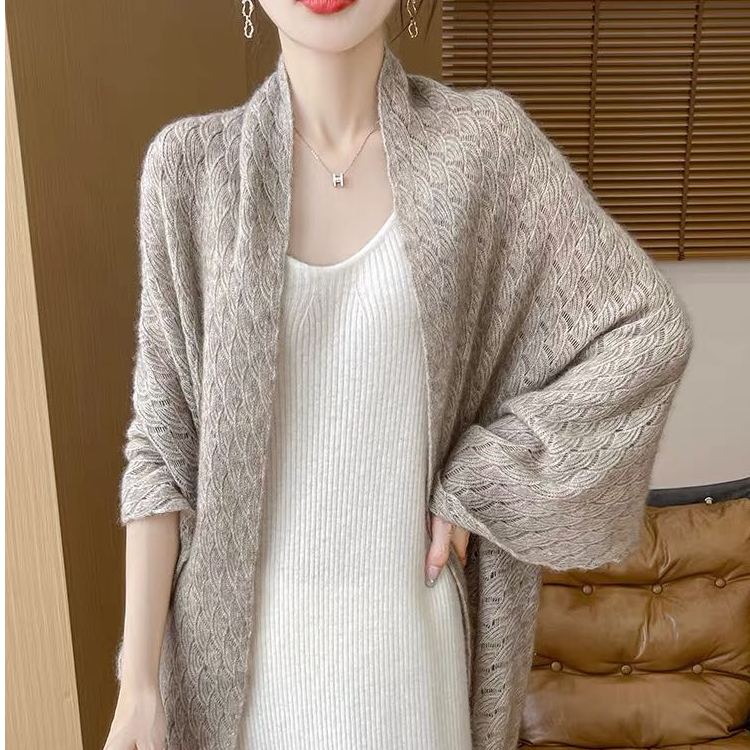 【绒起】超大披肩可当围巾两用式披肩时尚休闲百搭RQ999