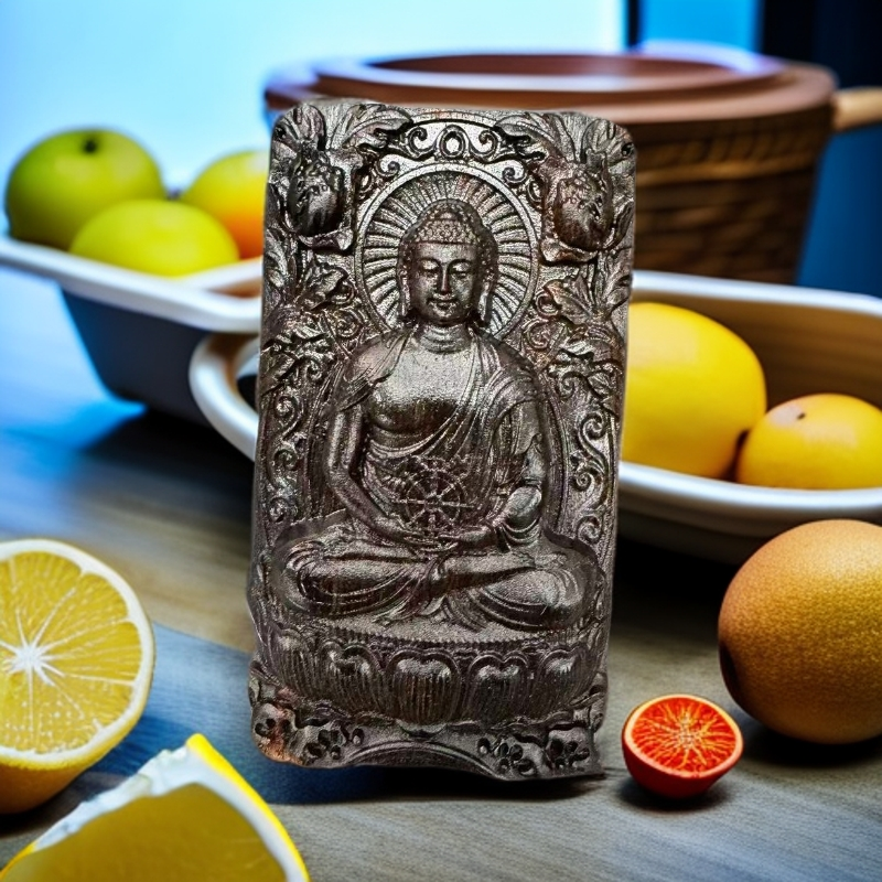 F244昆仑梅格文玩吊坠（大日如来）