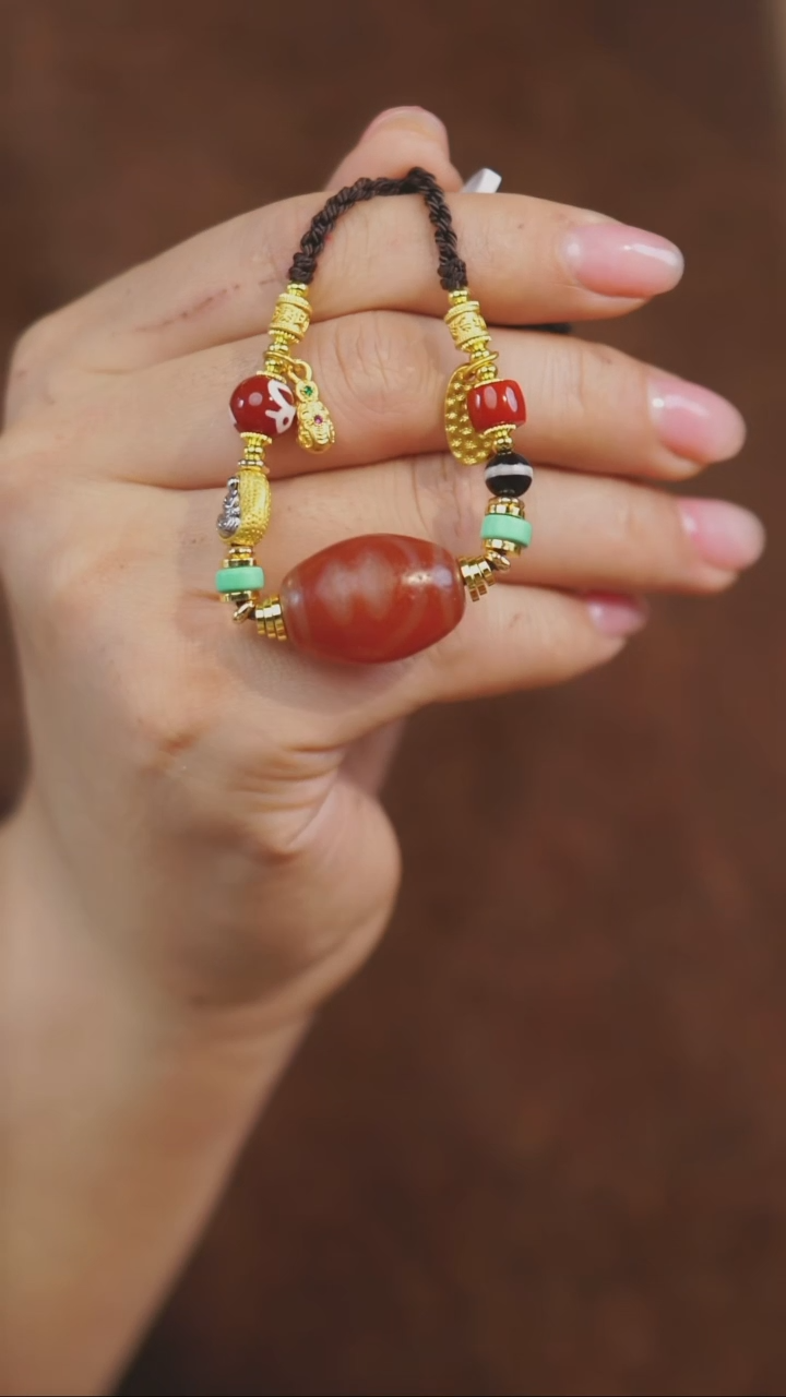 【闪购商品】玛瑙/玉髓项链未镶嵌多样性发一