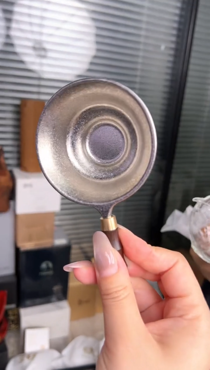 纯钛茶漏  冰晶  