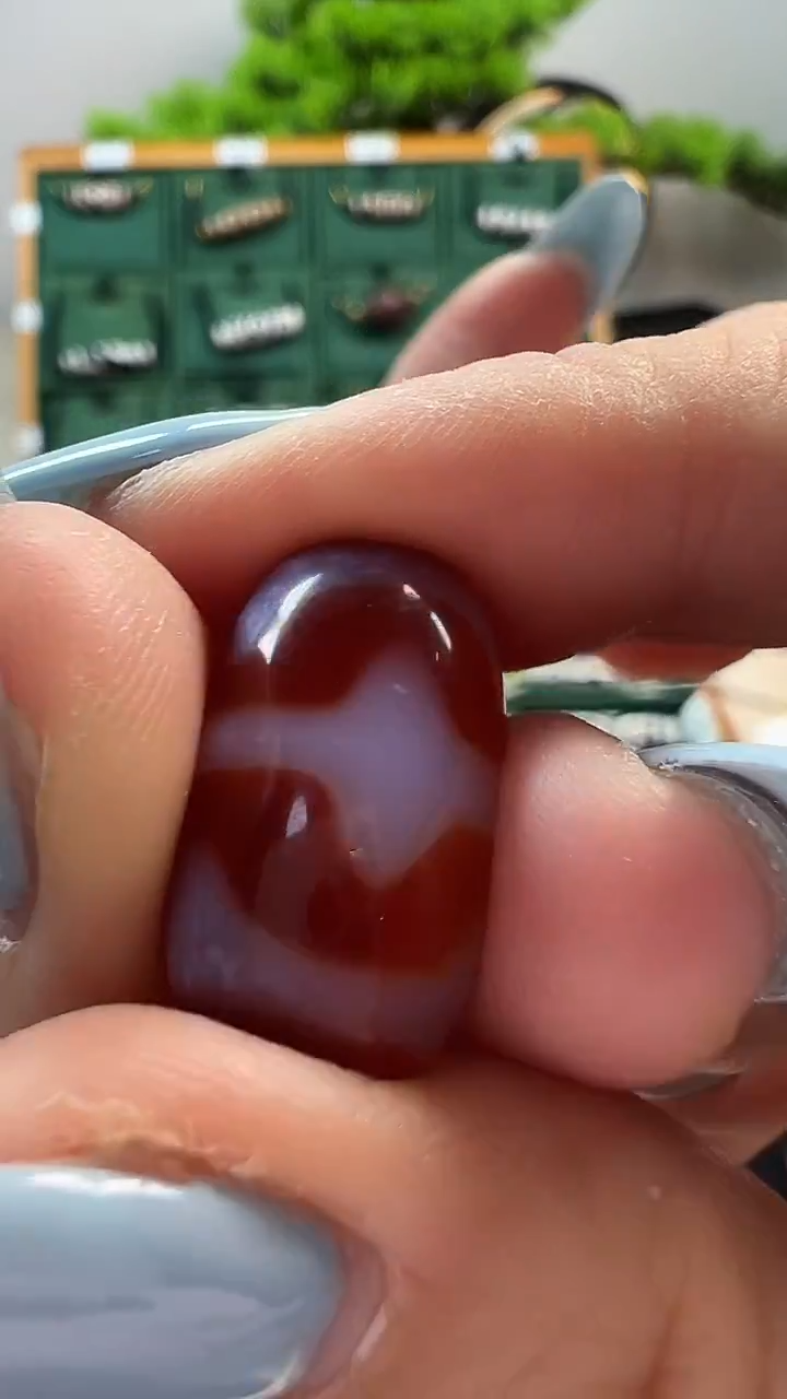 玛瑙/玉髓（覆膜）颈饰未镶嵌31.（微瑕随机发货）